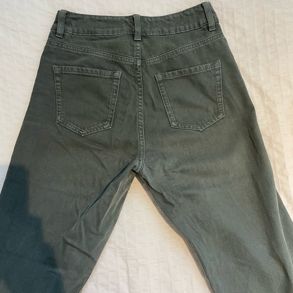 Dynamite Mom Jeans Green Size 24 - Picture 4 of 4